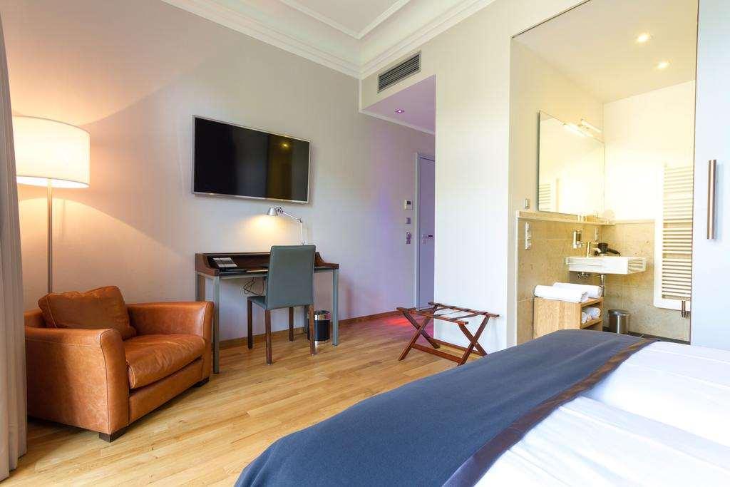 היידלברג Qube Hotel Bahnstadt חדר תמונה