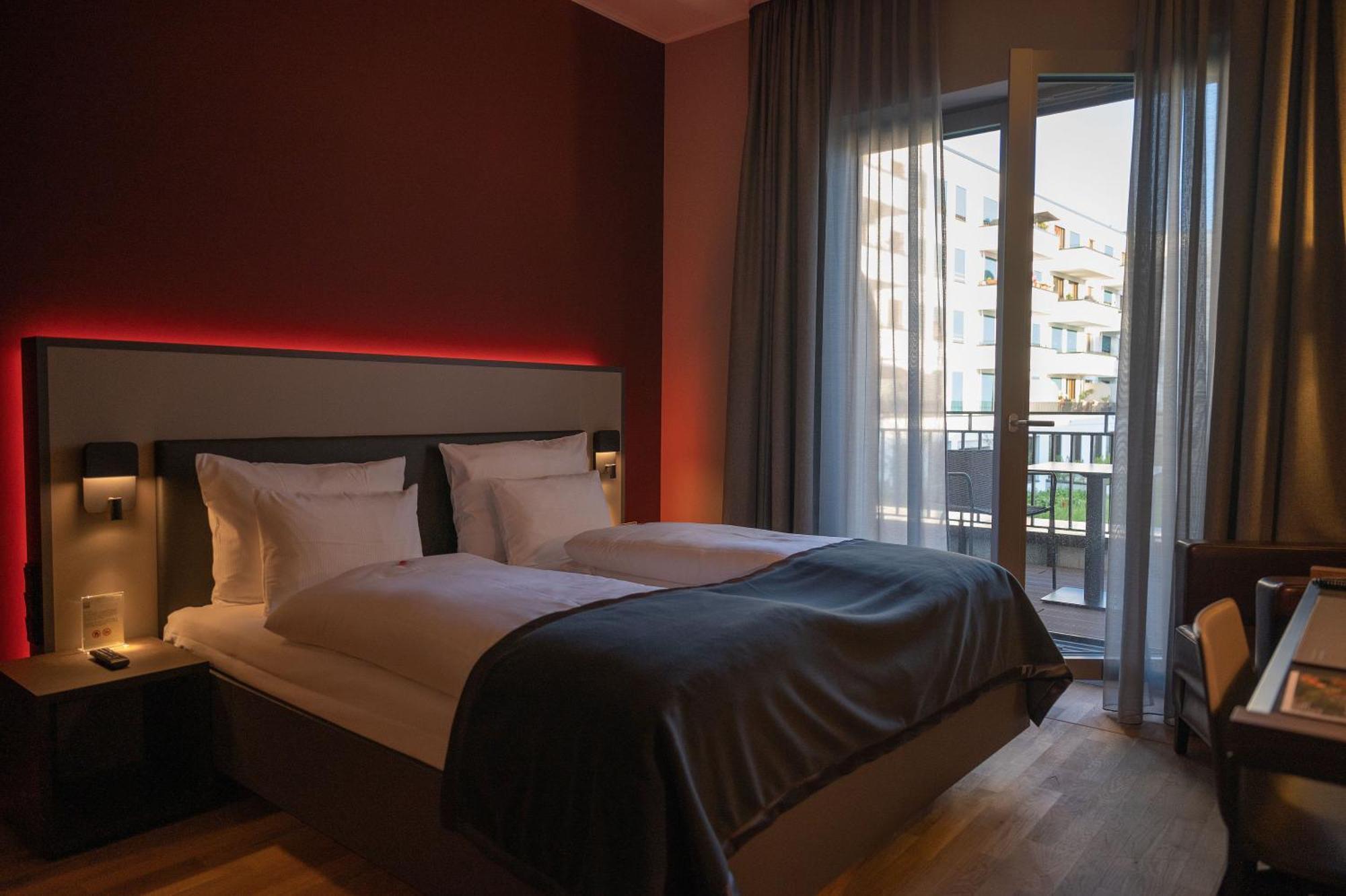 היידלברג Qube Hotel Bahnstadt מראה חיצוני תמונה