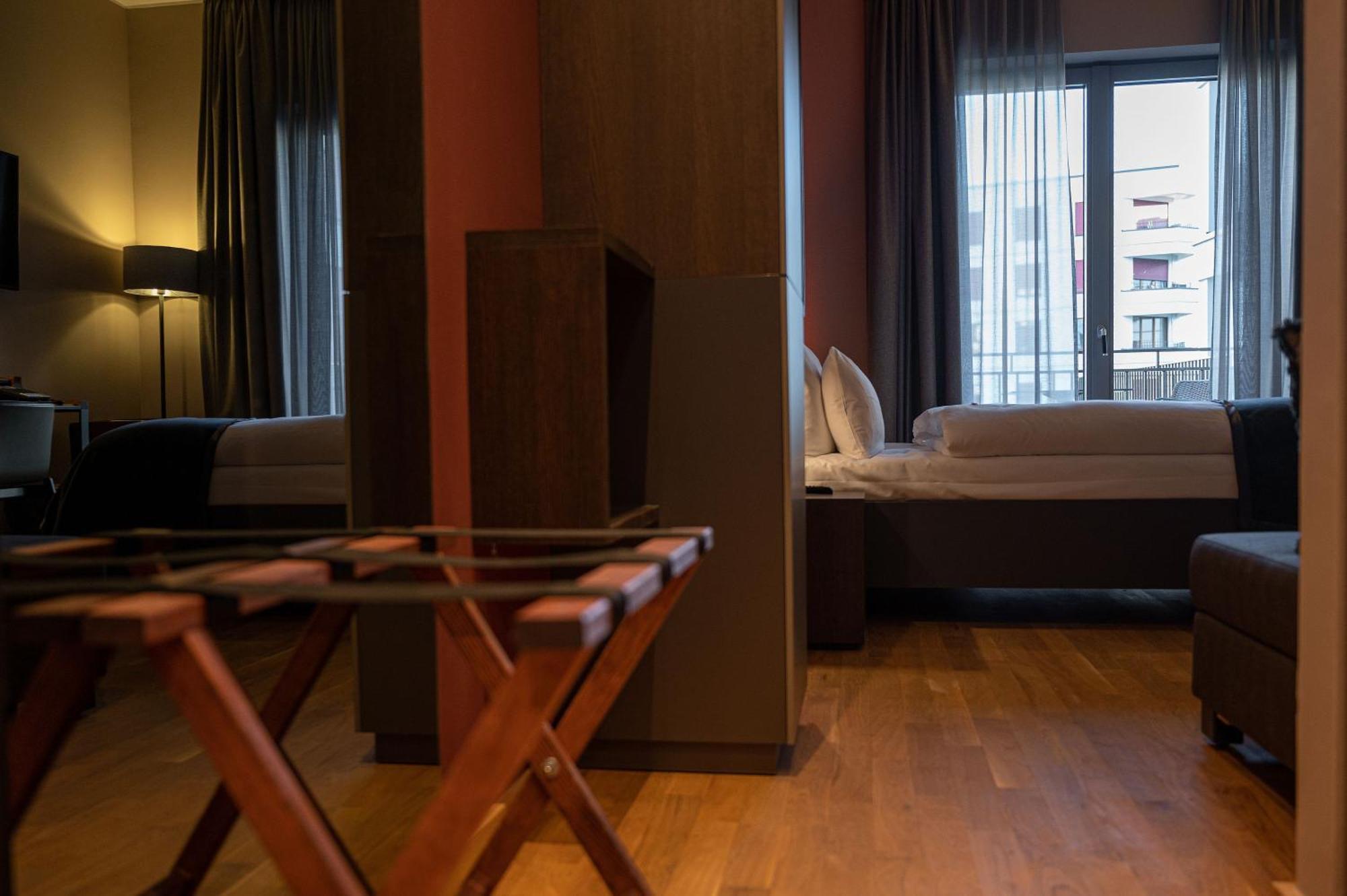 היידלברג Qube Hotel Bahnstadt מראה חיצוני תמונה